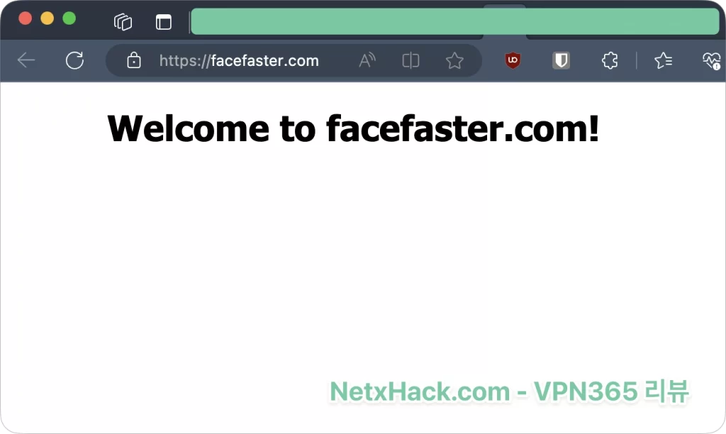 VPN365 홈페이지 개인도 이렇게 운영하지 않음