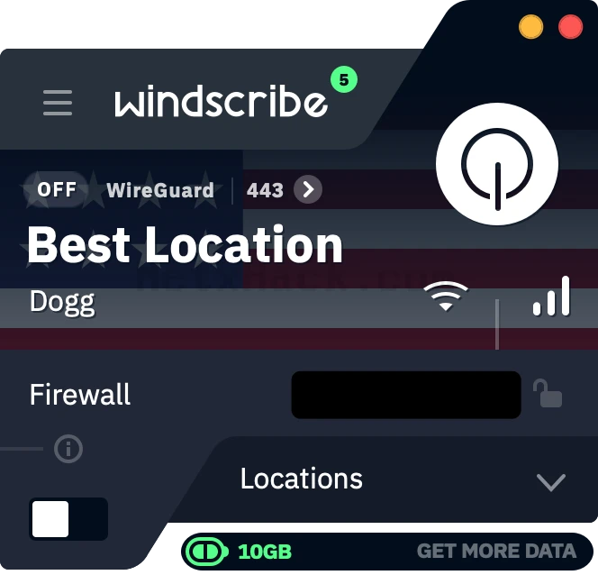 Windscribe 달라진 앱 디자인