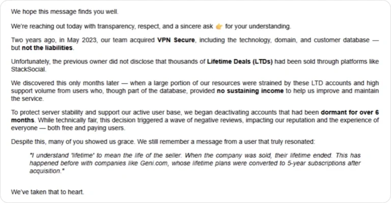 VPNsecure 리뷰