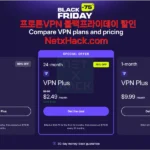 프로톧VPN(ProtonVPN) 블랙프라이데이 할인 가격 정보 정리. 매력적인 디스카운드 Promo 쿠폰