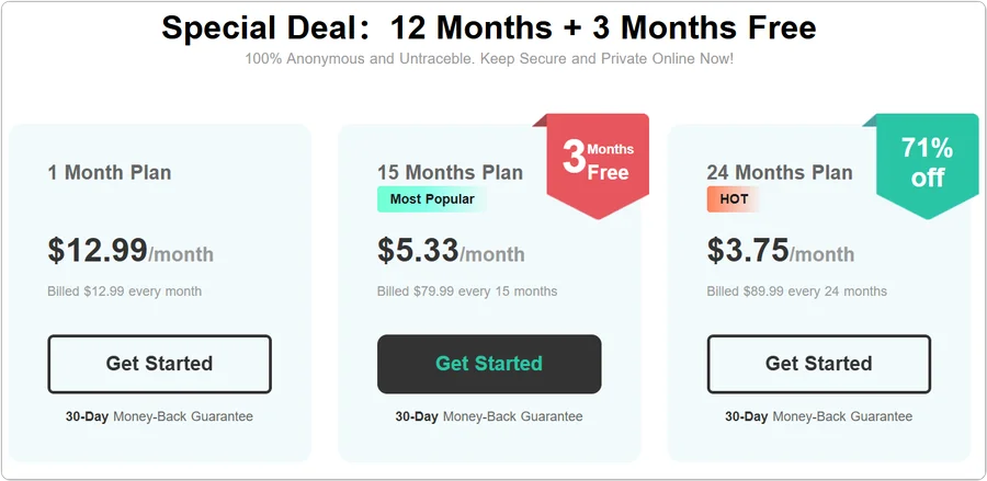 VPN Proxy Master 가격