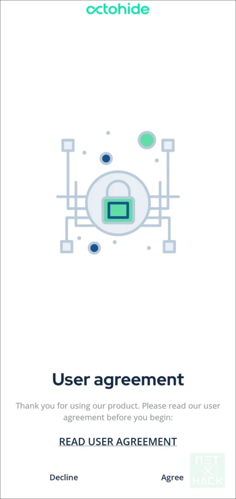 Octohide VPN User Agreement 약관