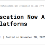 iVPN V2ray 프로토콜 지원