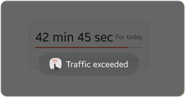 TouchVPN トラフィック超過