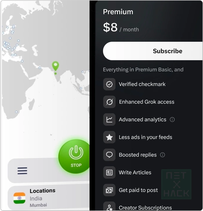 VPN Unlimited 인도 서버 루피 결제