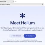 helium 브라우저 후기 사용기
