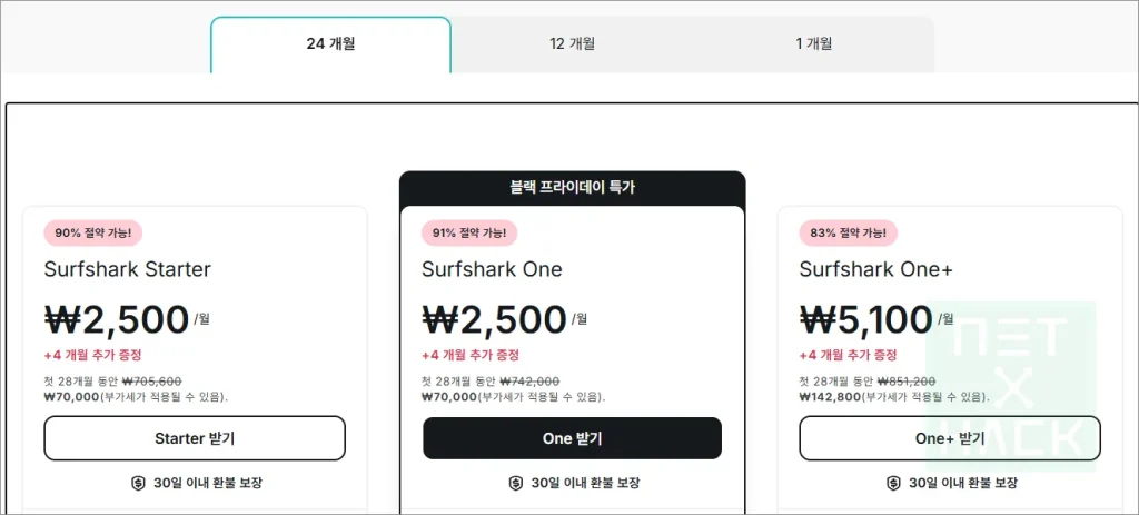 서프샤크 블랙프라이데이 특가 할인 91%