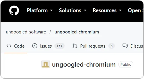 Ungoogle chromium 장점 및 단점 후기 리뷰